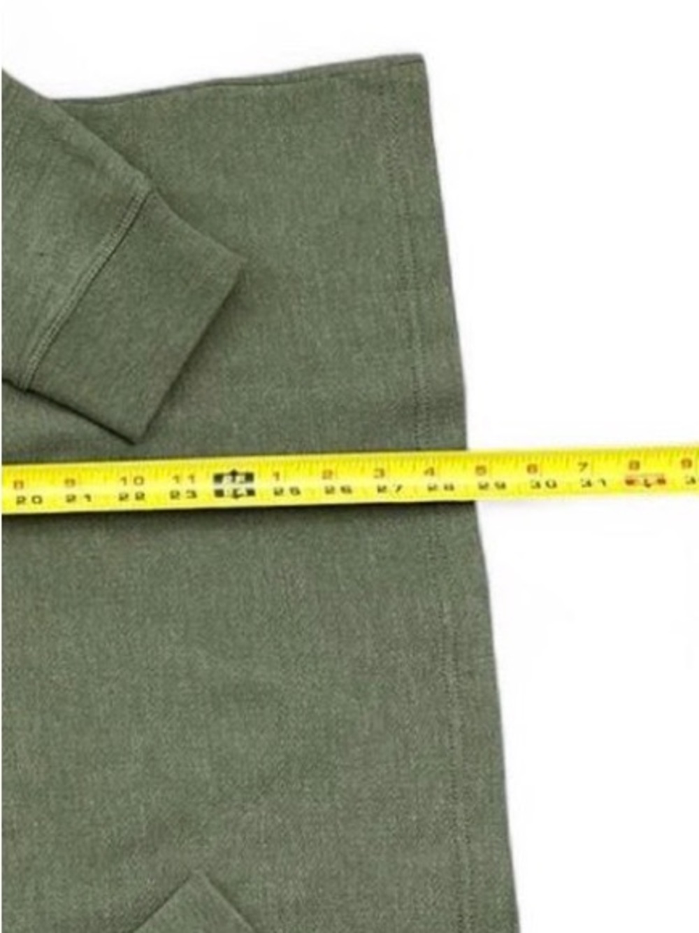 Orvis Olive Crewneck Long-Sleeve Shirt - Picture 2 of 6